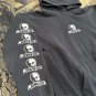 Contrast Skull Print Hoodie