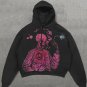 Arrogant Skull Print Long Sleeve Hoodie