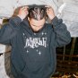 Morbid Printed Fleece-lined Long Sleeve Hoodie