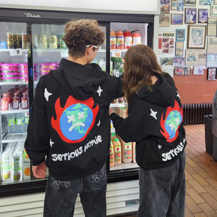 The Earth Is Dying Graphic Hoodie