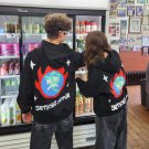 The Earth Is Dying Graphic Hoodie