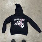 Personalized Fashion Letter Print Loose Fleece-lined Hoodie