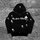The Afro Future Zip Up Fleece-Lined Hoodie