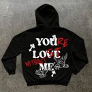 Faith x “You’re Lost Without Me” Long Sleeve Fleece-lined Hoodie