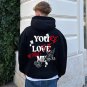 Faith x âYouâre Lost Without Meâ Long Sleeve Fleece-lined Hoodie