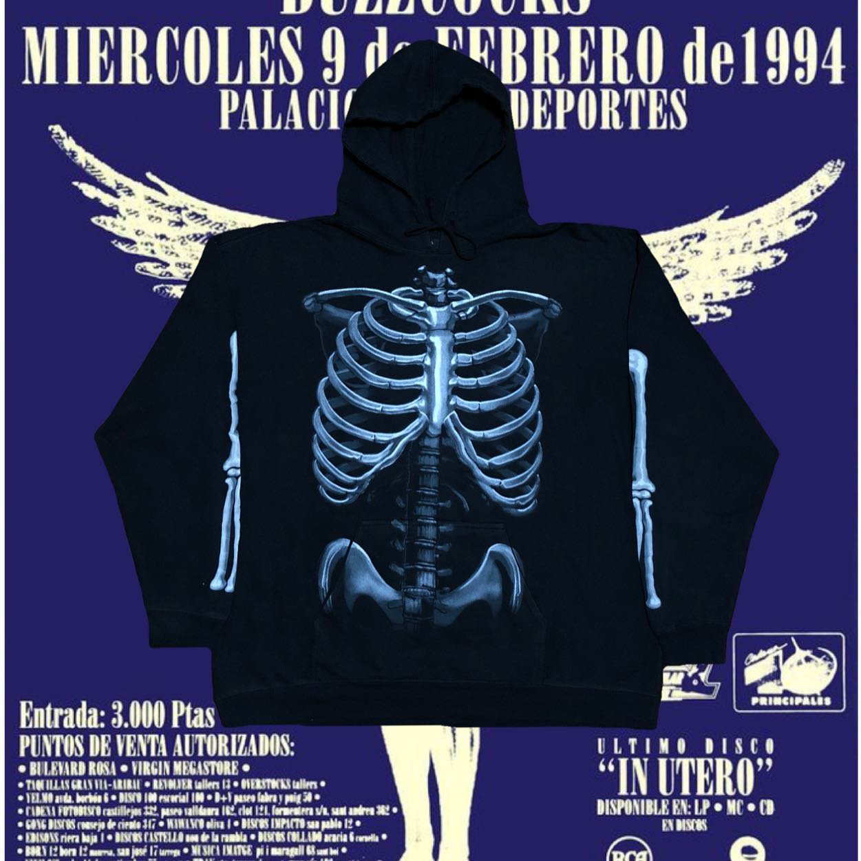 Sorry Virgil Long Sleeve Fleece-lined Hoodie