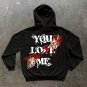Funny Angel âYouâRe Lost Without Meâ Long Sleeve Hoodie