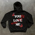 Butterfly x “You’re Lost Without Me” Long Sleeve Hoodie