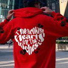 The Brokest Hearts Are The Richest Print Hoodie