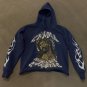 Jesus Print Loose Hoodie