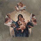 Artistic Virgin Mary Print Fashion Trendy Long-Sleeved Hoodie