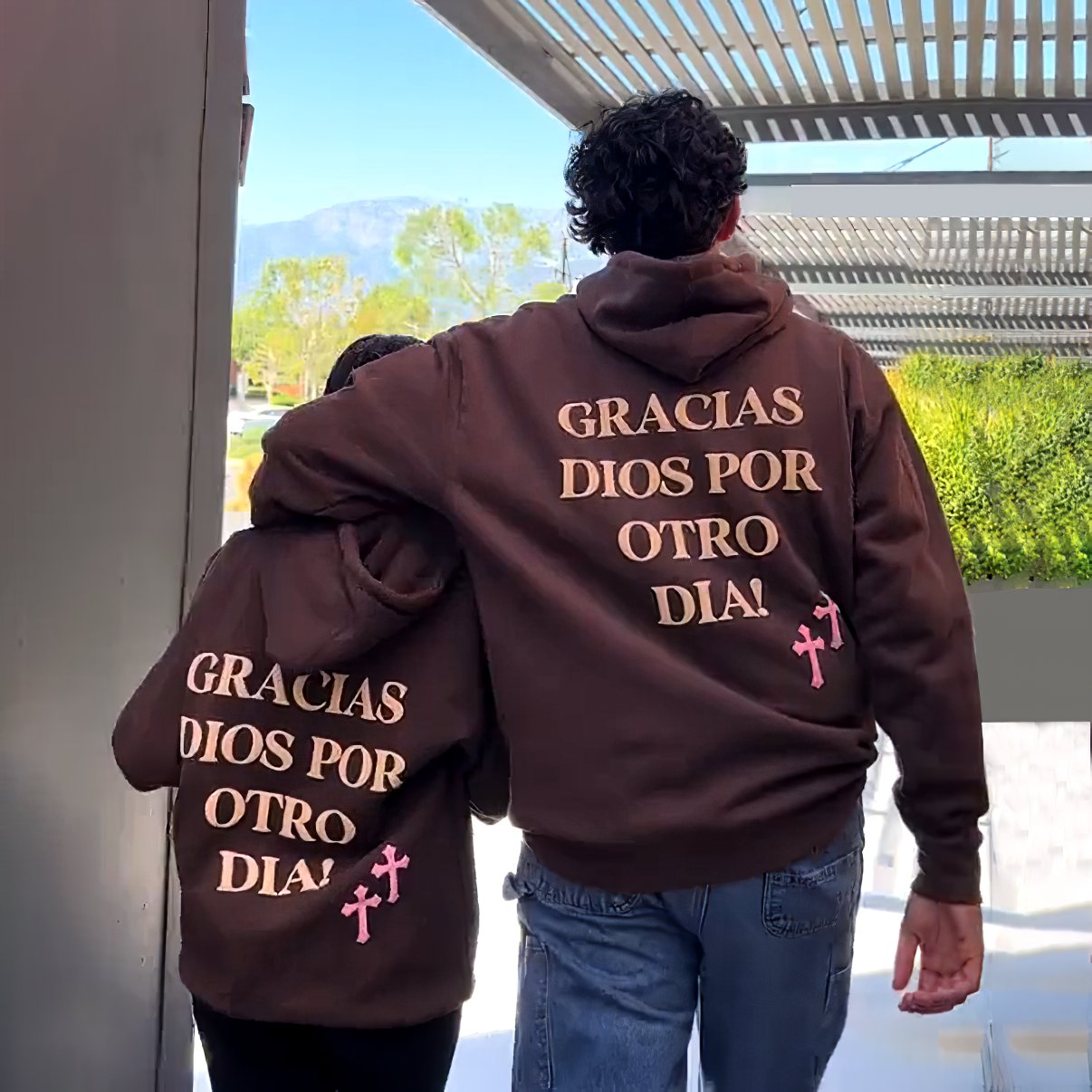 Forever Grateful! Puff Print Hoodie