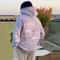 Text Me When You Get Home Print Fleece-Lined Hoodie
