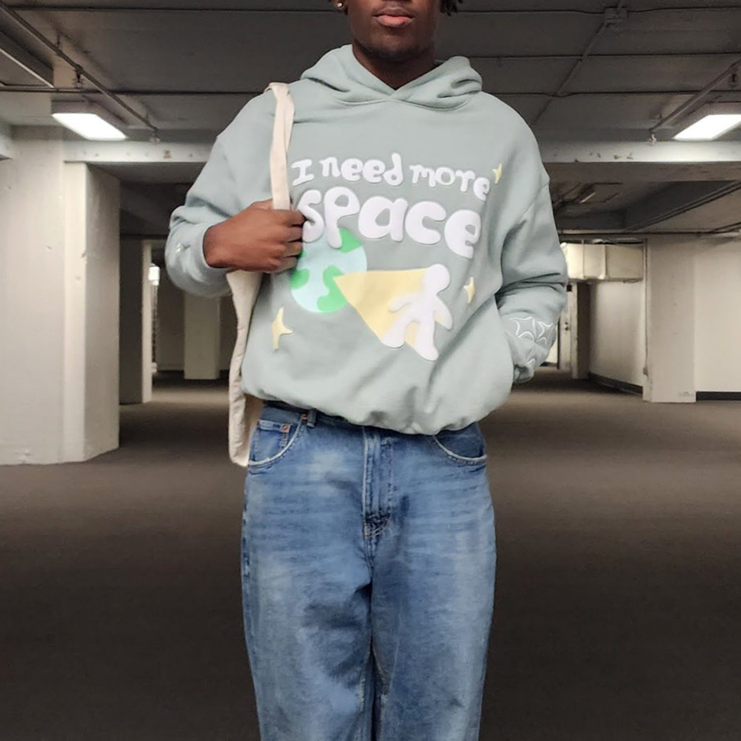I Need More Space Graphic Hoodie