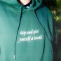 You're Trying Your Best Print Hoodie