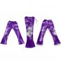 Fashionable Sfumato Tie Dye Jesus Print Men's Sweatshirt Set