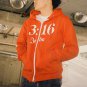 Christian Jesus Thorns 3:16 Printing Zipper Hood Hoodie