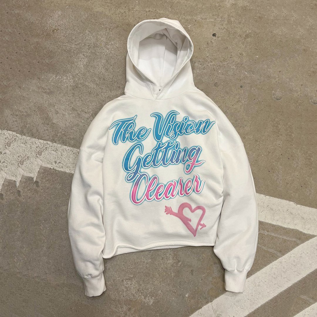 Getting Clearer Airbrush Hoodie