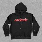 Araignee Printed Long Sleeve Hoodie