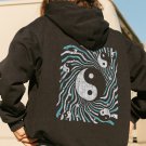 Printed Long Sleeve Casual Hoodie