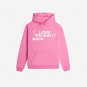 Ways To Say ILY Print Fleece-Lined Hoodie