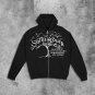 Saint Youth Tree Print Full Zip Hoodie