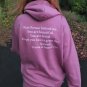 Dear Person Behind Me,You Are Beautiful,You Are Loved Print Hoodie