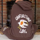Everlasting Love Print Hoodie