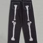 Men's Vintage Skull Graphic Loose Fit Jeans
