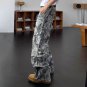 Men's High Street Retro Camouflage Multi-Pocket Jeans