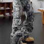Men's High Street Retro Camouflage Multi-Pocket Jeans