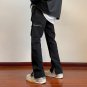 Men's Vibe Style Hiphop Buttoned Multi-Pocket Pants