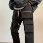 Men's Vibe Style Hiphop Buttoned Multi-Pocket Pants