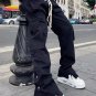 Men's Vibe Style Buttoned Multi-Pocket Hiphop Pants
