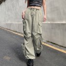 Low Rise Pocket Loose Pants
