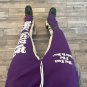 Vintage Street Loose Contrast Bootcut Sweatpants