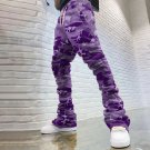 Casual Statement Street Style Retro Flared Trousers