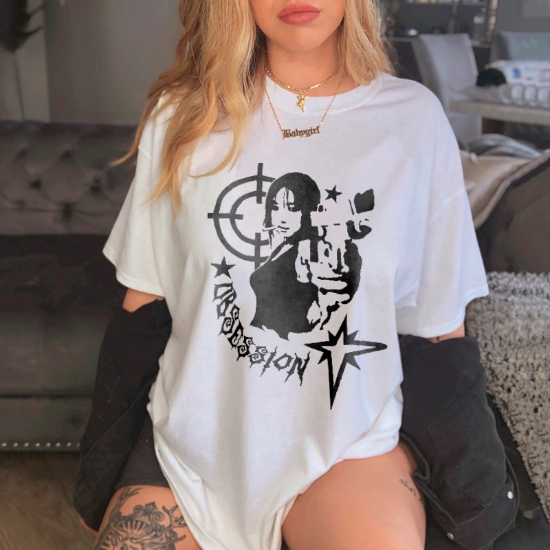 Custom Diy Print Lose T Shirt