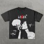 Kiss Lover Print Short Sleeve T-Shirt