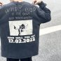 Purple Heart Hip Hop Vintage Washed Long Sleeve T-Shirt