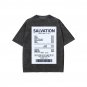 Jesus Paid It All Print Acid Wash T-Shirt