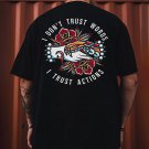 I Don't Trust Words Print Men's T-Shirt