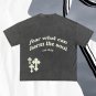 I Fear God Print Vintage Washed Short Sleeve T-Shirt