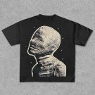 Vintage Star Mummy Print Short Sleeve T-Shirt