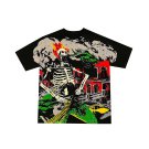 “Mini Gun” Print Short Sleeve T-Shirt