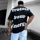 Protect Your Energy Print Short Sleeve T-Shirt