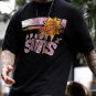 Oversized Phoenix Suns Print Short Sleeve T Shirt