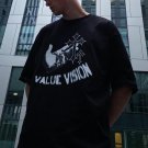 Palm Cross Faith Print Short Sleeve T-Shirt