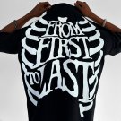 Bone Alphabet Fun Print Short Sleeve T-Shirt