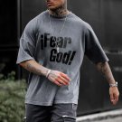 I Fear God Print Short Sleeve T-Shirt